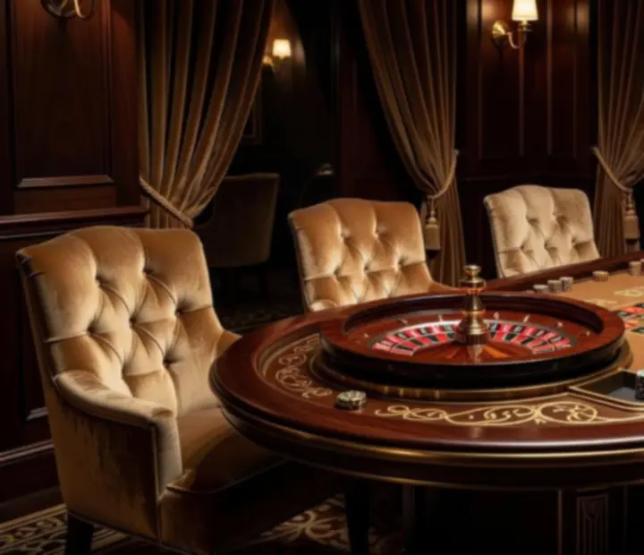 Bellnoora VIP lounge in Montreal with roulette and card tables